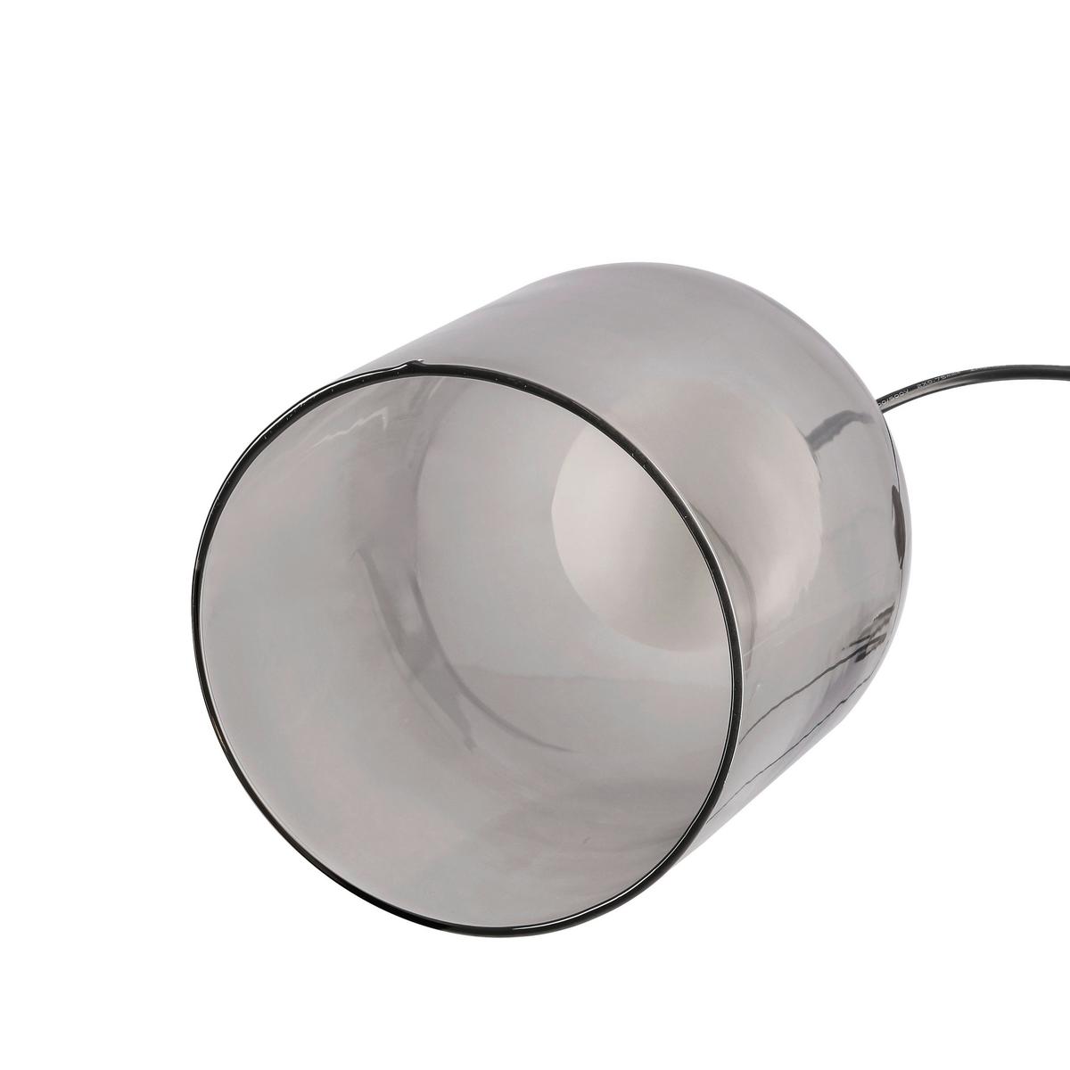 Pendelleuchte 31-38340 Klea - Schwarz/Weiß, Design, Glas/Metall (16/16/100cm)