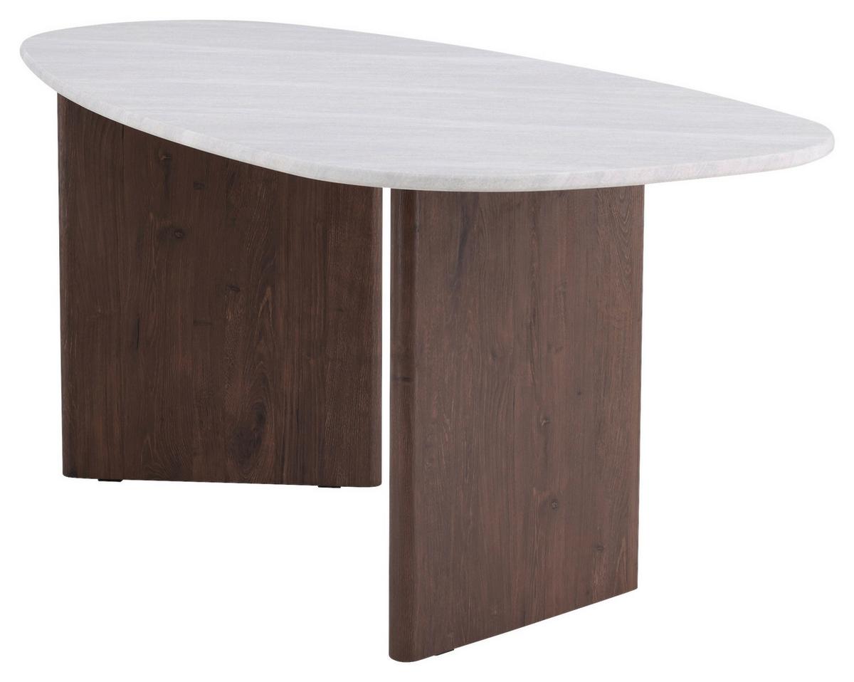 JÍDELNÍ STŮL GRÖNVIK - světle šedá/mokka, Design, kompozitní dřevo (180/90/75cm) - Livetastic