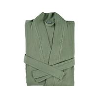 KINDERBADEMANTEL LOTTA - Salbeigrün, KONVENTIONELL, Textil - BUNINO