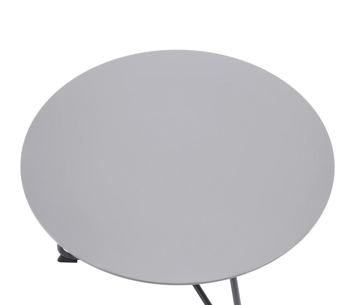 KONFERENČNÝ STOLÍK MICA - sivá, Modern, kov/kompozitné drevo (70/40/70cm) - Mömax