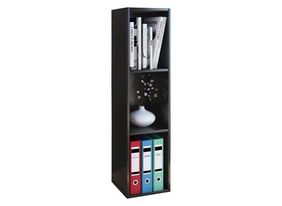 REGAL MENDAS B: 34 CM - Schwarz, MODERN, Holzwerkstoff (34/115/29cm) - Bessagi Home REGAL MENDAS B: 34 CM - Schwarz, MODERN, Holzwerkstoff (34/115/29cm) - Bessagi Home