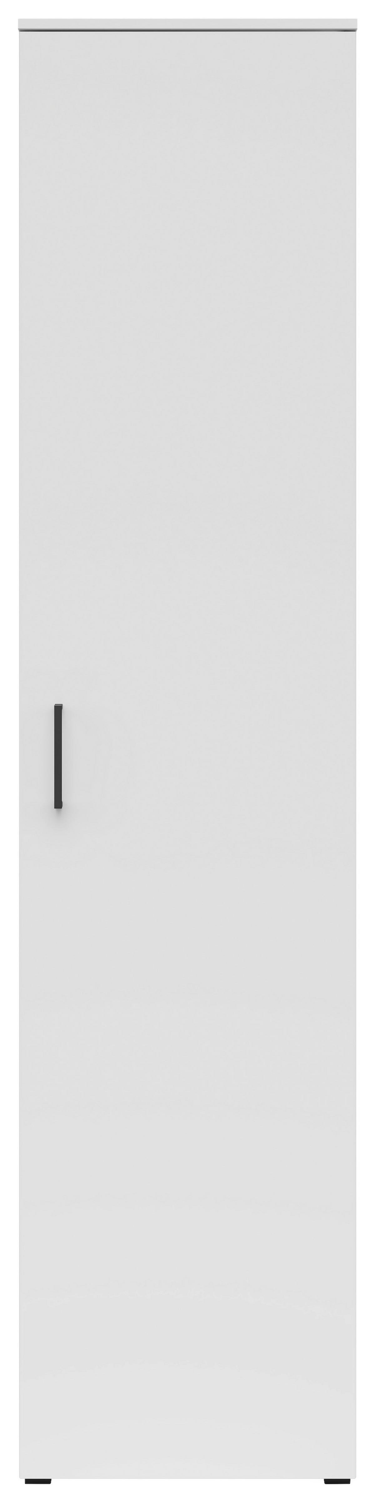 Skriňa MULTISTAURAUM š: 45 cm - čierna/biela, Modern, kompozitné drevo/plast (45/195/40cm)