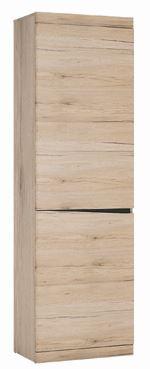 Schrank Summer San Remo Eiche Dekor B: 54 cm - Eiche San Remo, MODERN (54/196,5/40cm) - Modern Living