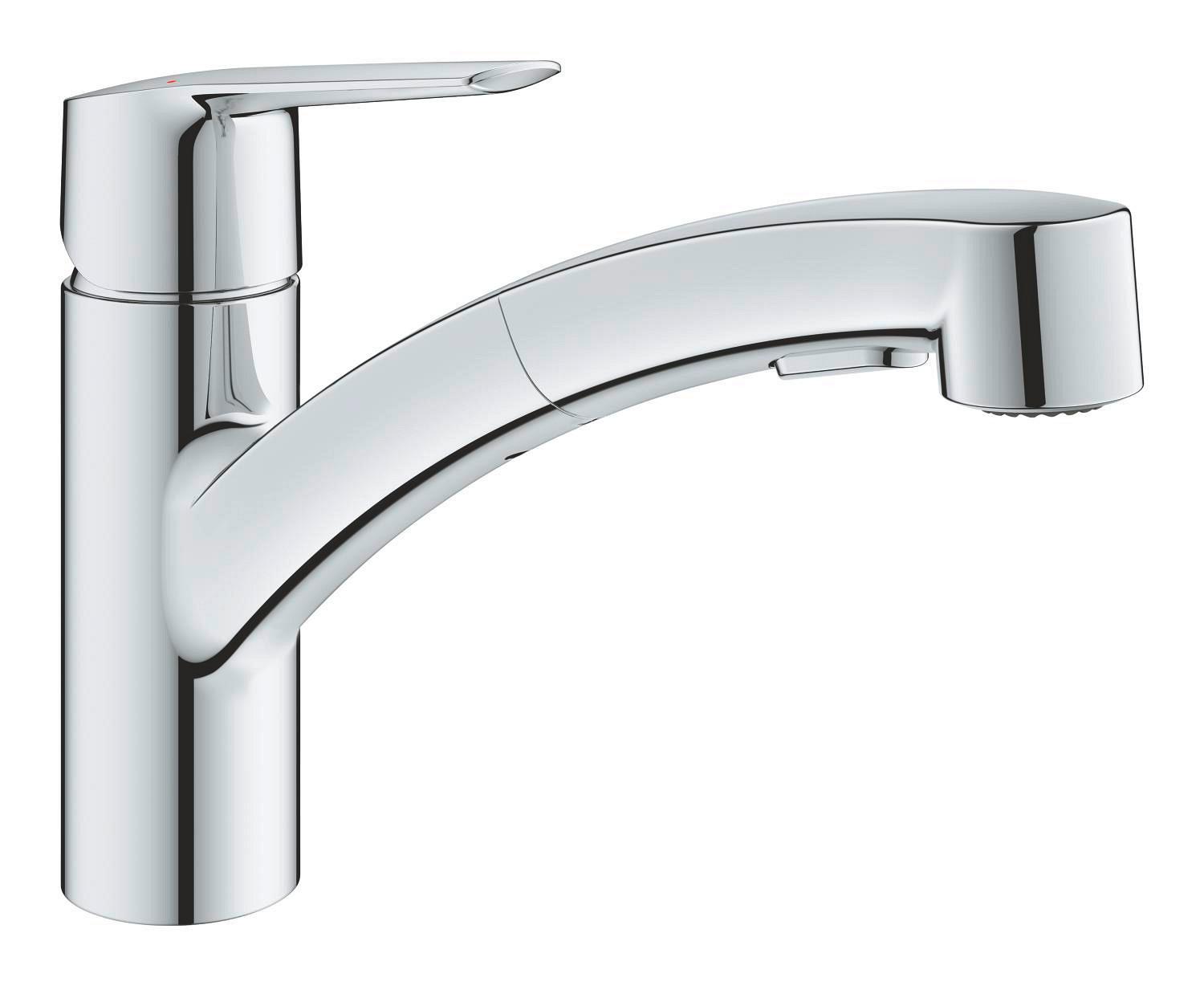 Waschtischarmatur Start Chrom H: 18,5 Cm Schwenkbar - Chromfarben, Basics (18,5cm) - Grohe