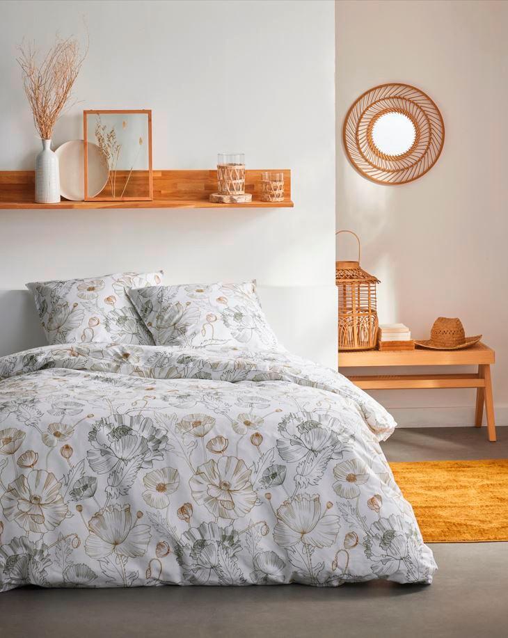 POSTEĽNÁ BIELIZEŇ QUILT COVER, 2x70/90 200/220cm - biela, Modern, textil (200/220cm)