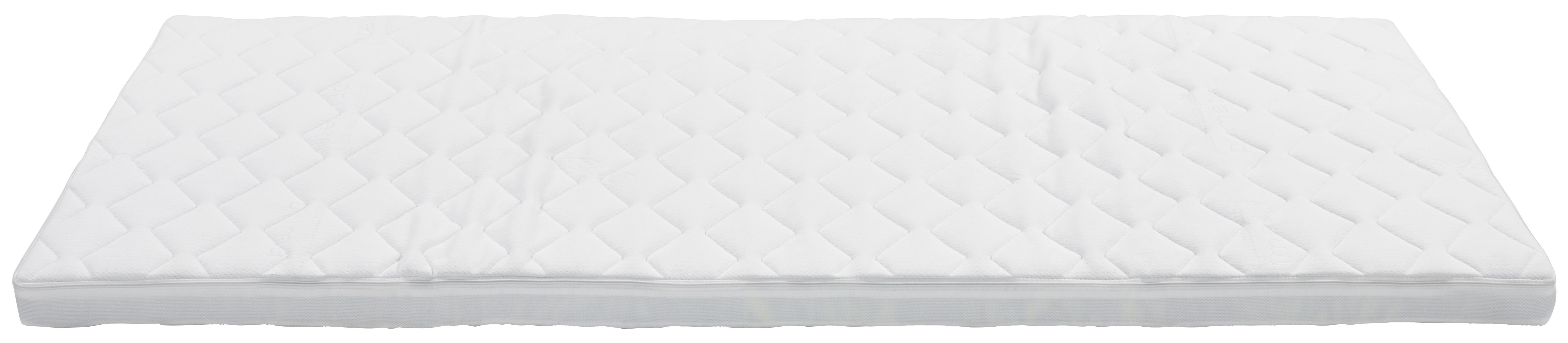 Topper Sigma 140x200 cm H1/H2 Gelschaumkern - Weiß, Textil (140/200cm) - Primatex