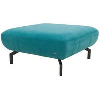 Hocker Looks Xiii - Türkis/Schwarz, Design, Textil (83/44/83cm) - LOOKS by W.Joop