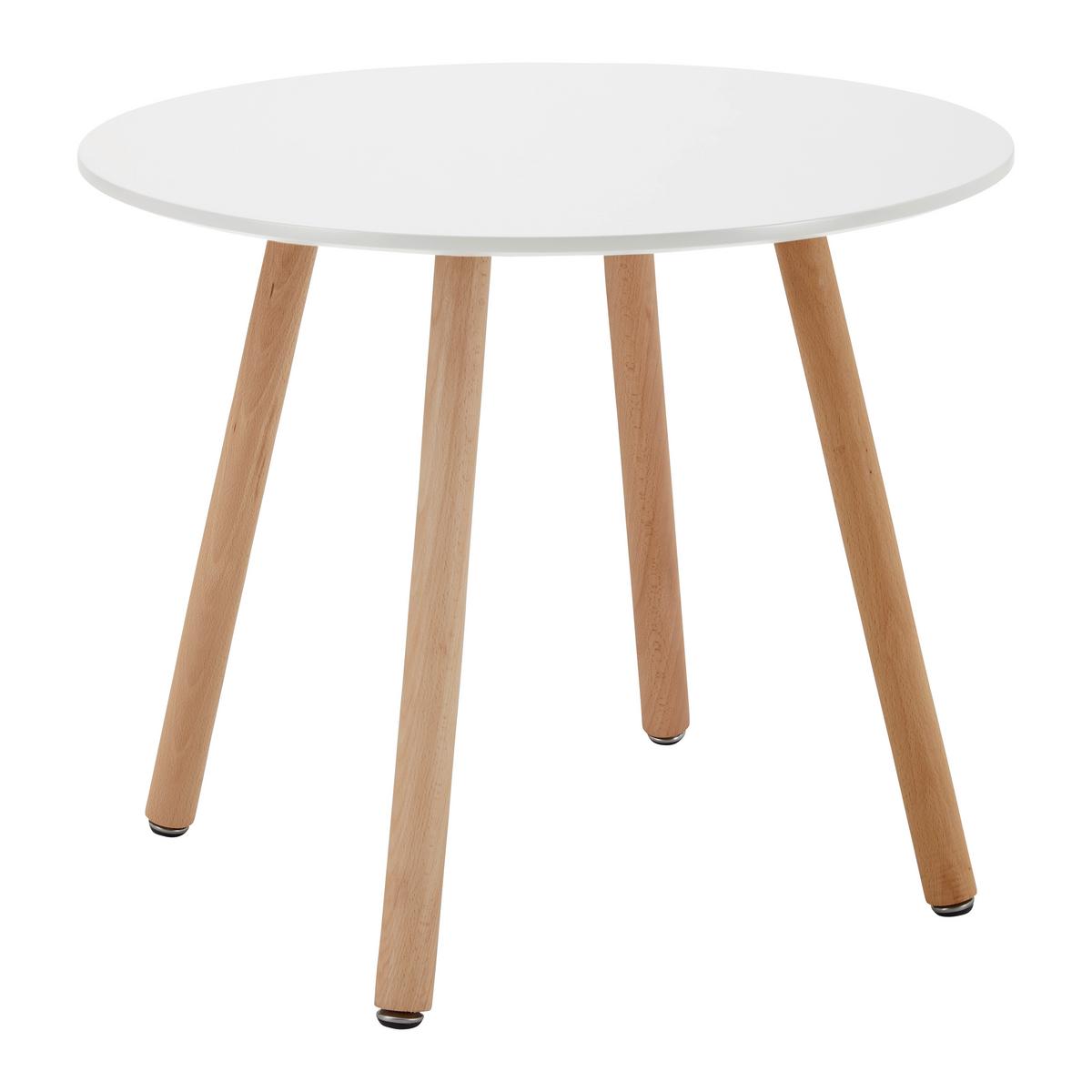 Dětská sedací souprava DESSY bílá - bílá, Moderní, dřevo/plast (60/48/60cm) - Bessagi Kids