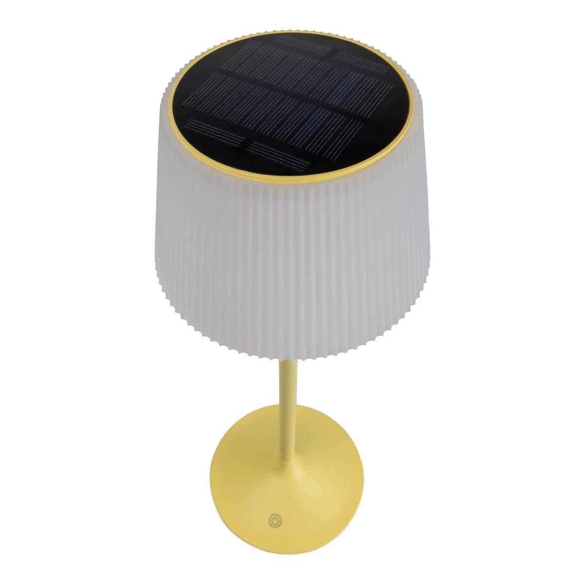 Solarleuchte 5310715 Emmi - Gelb/Weiß, Trend, Kunststoff/Metall (13/38cm) - Näve