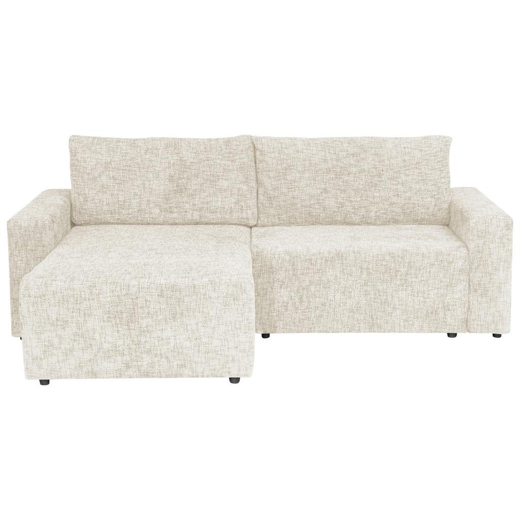 Ecksofa Dallas Struktur Beige 173x258 cm