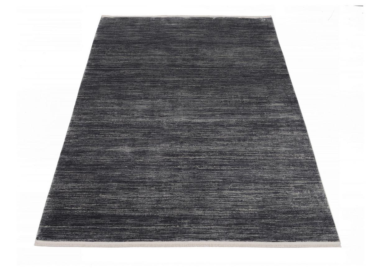 Webteppich Brest Grau/Dunkelgrau 80x150 cm - Dunkelgrau/Grau, Design, Textil (80/150cm) - Dieter Knoll