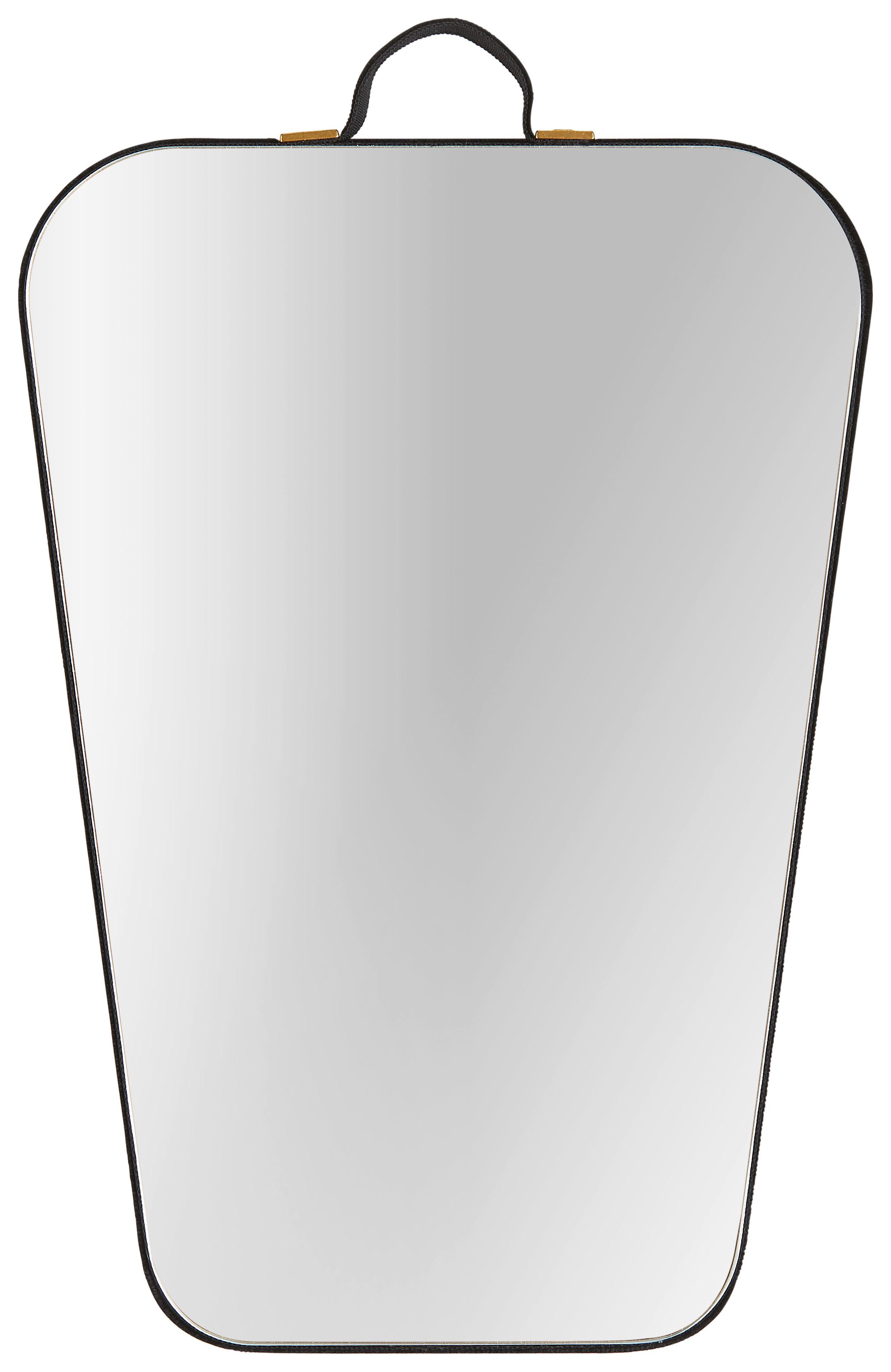 Nástěnná dekorace Oval, 14/20cm - čiré, Moderní, kov/kompozitní dřevo (14/20cm) - Modern Living