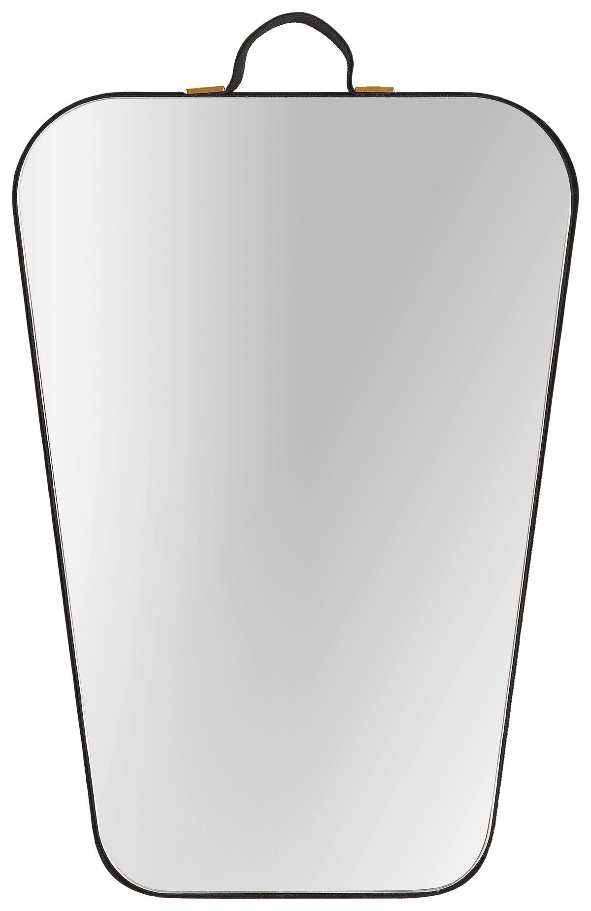 Nástěnná dekorace Oval, 14/20cm - čiré, Moderní, kov/kompozitní dřevo (14/20cm) - Modern Living