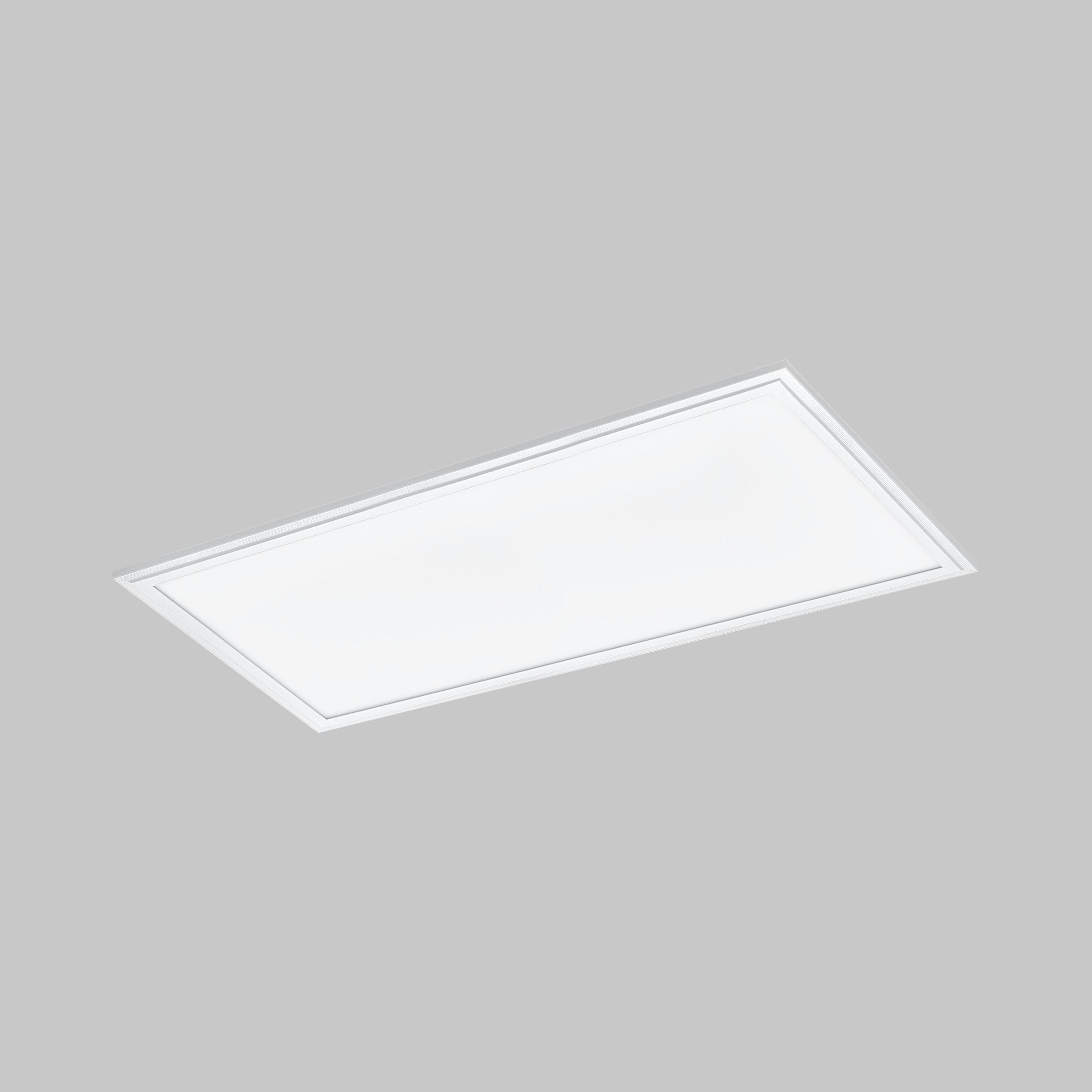 Led-paneel Salobrena-rgbw L: 60 Cm Mit Fernbedienung - Weiß, MODERN, Kunststoff/Metall (60/30/1,1cm) - Eglo