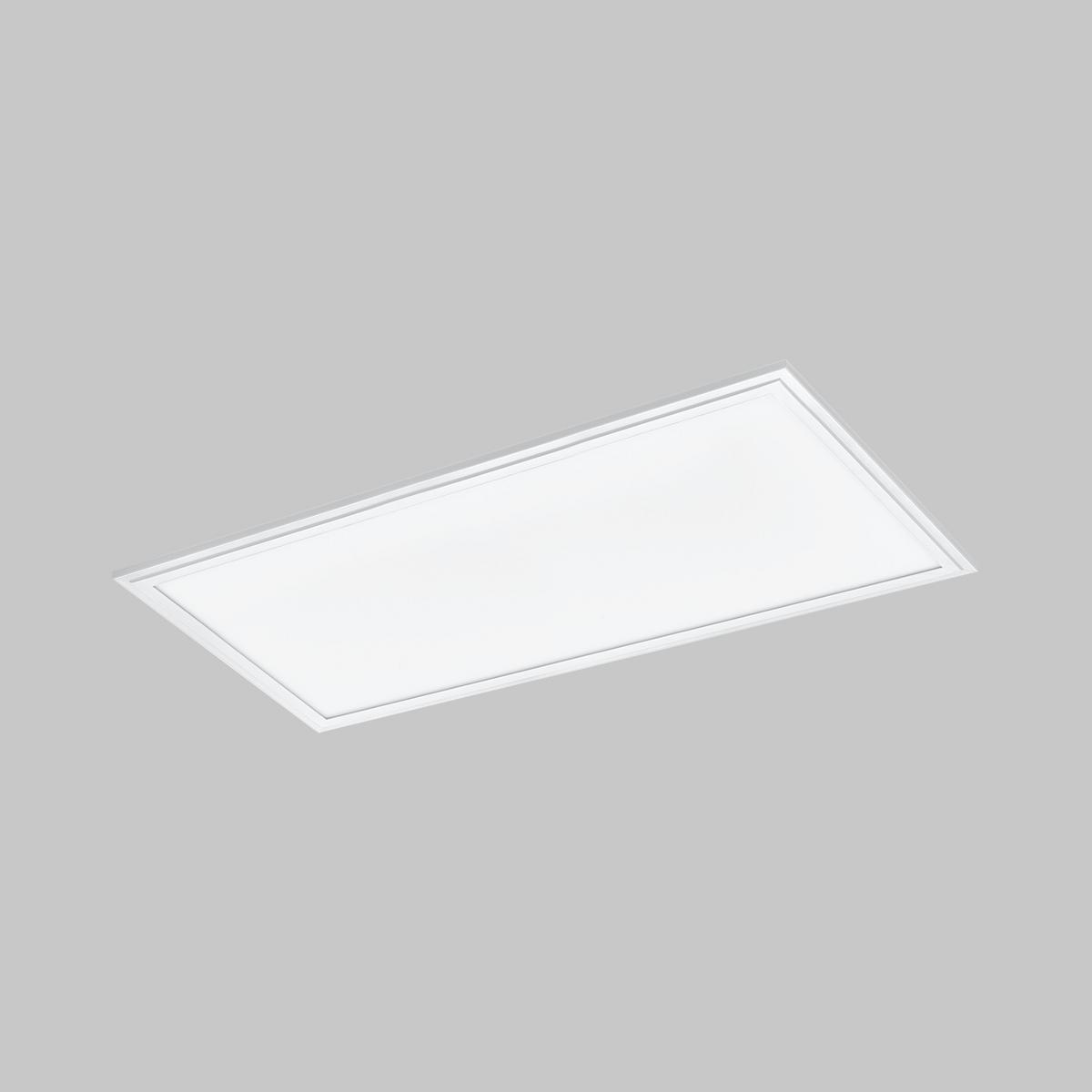 Led-paneel Salobrena-rgbw L: 60 Cm Mit Fernbedienung - Weiß, MODERN, Kunststoff/Metall (60/30/1,1cm) - Eglo