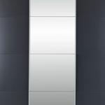 Schwebetürenschrank Mit Spiegel B: 203 cm Miami, Grau Metallic - Grau, MODERN, Holzwerkstoff (203/229/62cm) - Luca Bessoni