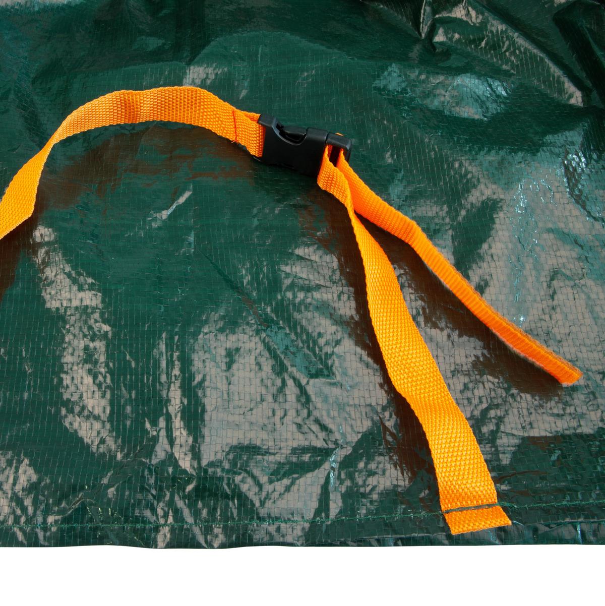 Schutzplane Grün Schutz+transportsack - Grün, Basics, Kunststoff (120/70/170cm)