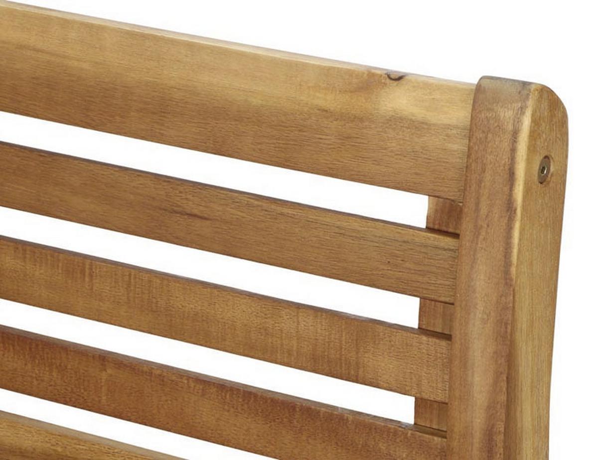 Gartenbank Holz 508761 2-Sitzer - Akaziefarben, MODERN, Holz (120/90/59,5cm) - Siena Garden
