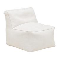 Sedací vak CAROLINE, béžový velúr, max. 90 kg - béžová, Modern, textil (90/80/100cm) - Mömax