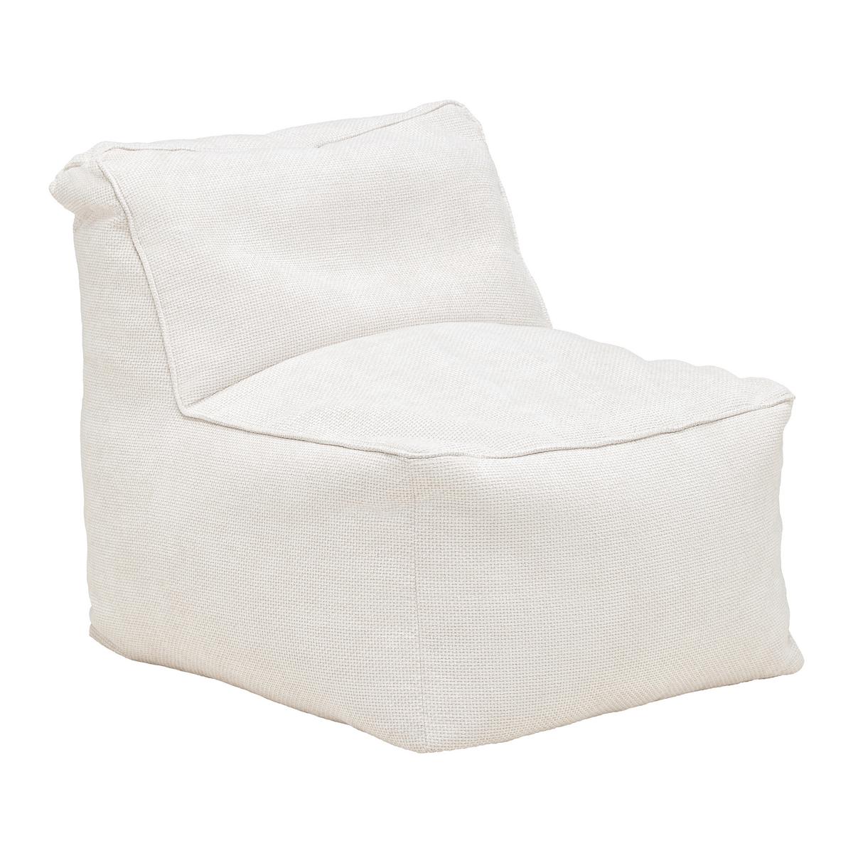 Sedací vak CAROLINE, béžový velúr, max. 90 kg - béžová, Modern, textil (90/80/100cm) - Mömax