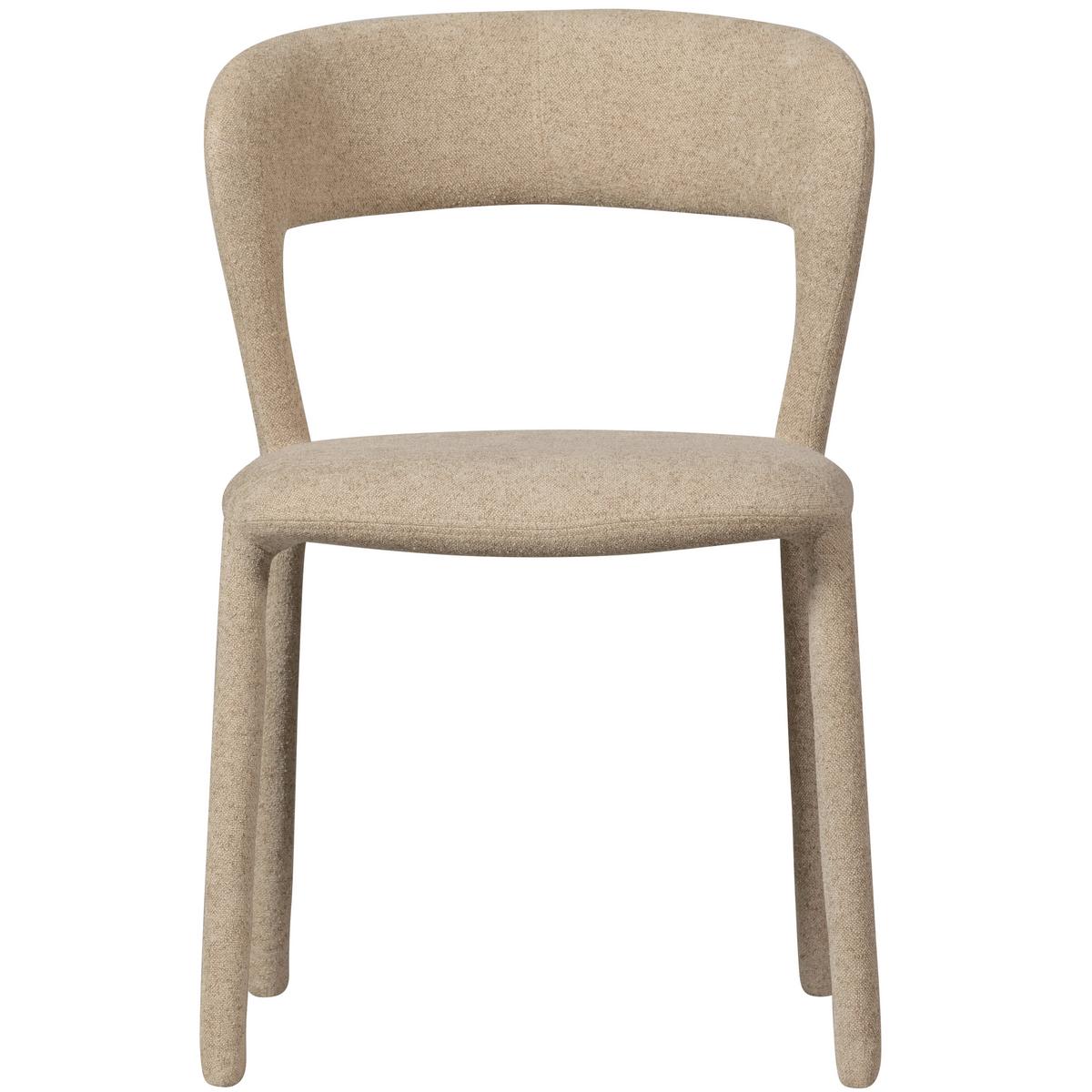 Stuhl-Set Noble Sandfarben B: 51cm - Sandfarben, MODERN, Textil (51/76/56cm) - Livetastic