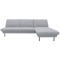 Ecksofa Looks Ix Hellblau - Blau/Schwarz, Design, Textil (274/168cm) - LOOKS by W.Joop