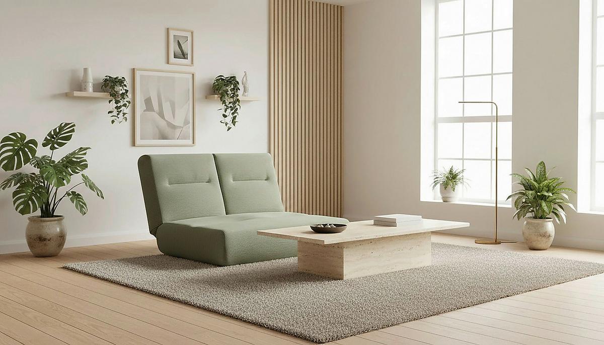 Schlafsofa Luna Olivgrün B: 159 cm - Olivgrün, Design, Textil (159/88/160cm) - Livetastic