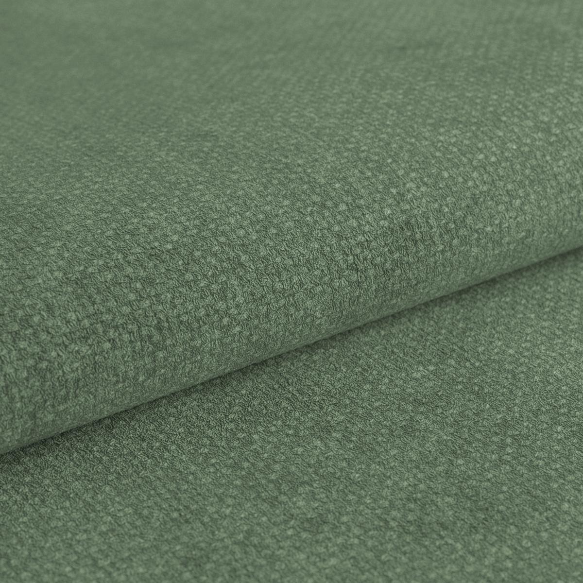 Eckbank Kian Webstoff Grün,  S:164x233 cm - Schwarz/Grün, Trend, Textil/Metall (164/233cm)