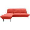 Ecksofa Looks Ix Orange - Schwarz/Orange, Design, Textil (168/214cm) - LOOKS by W.Joop