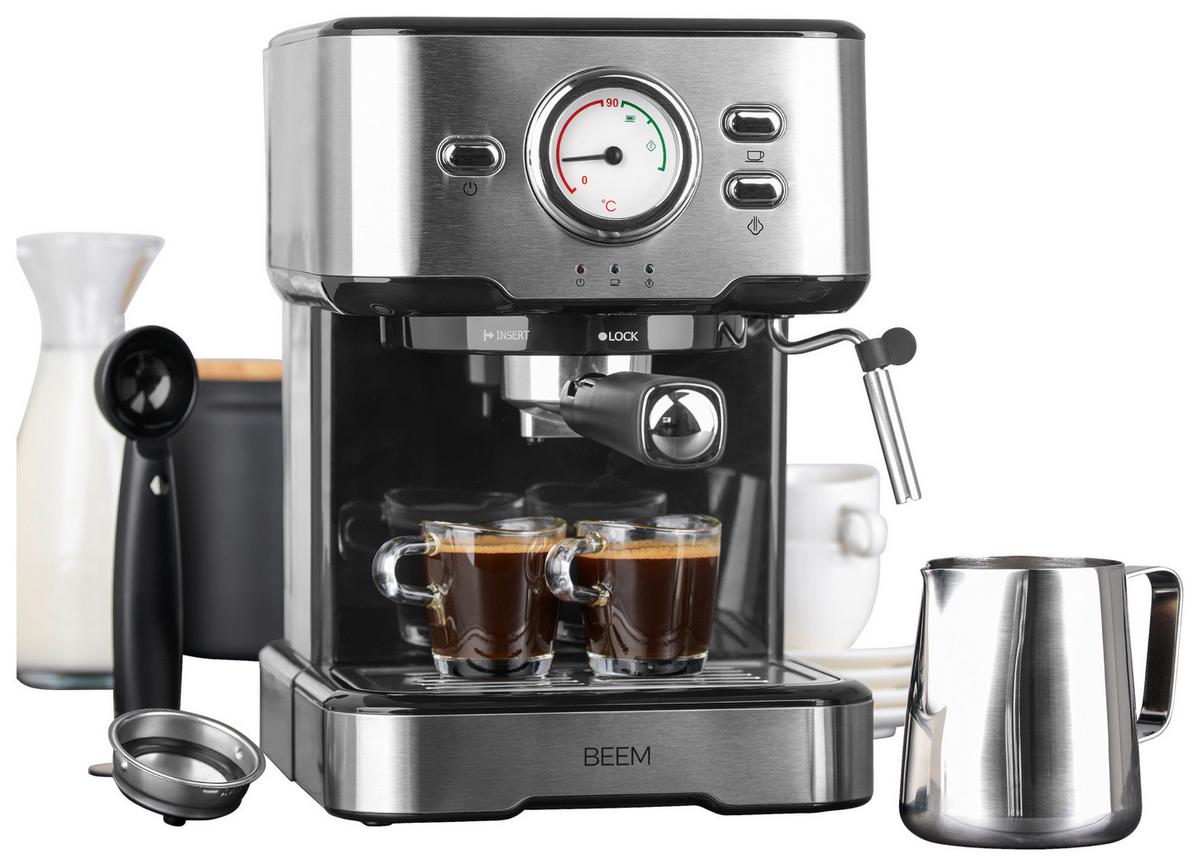 ESPRESSOMASCHINE 1100W, 15 bar - Basics, Kunststoff/Metall (32/27.5/30cm) - Beem