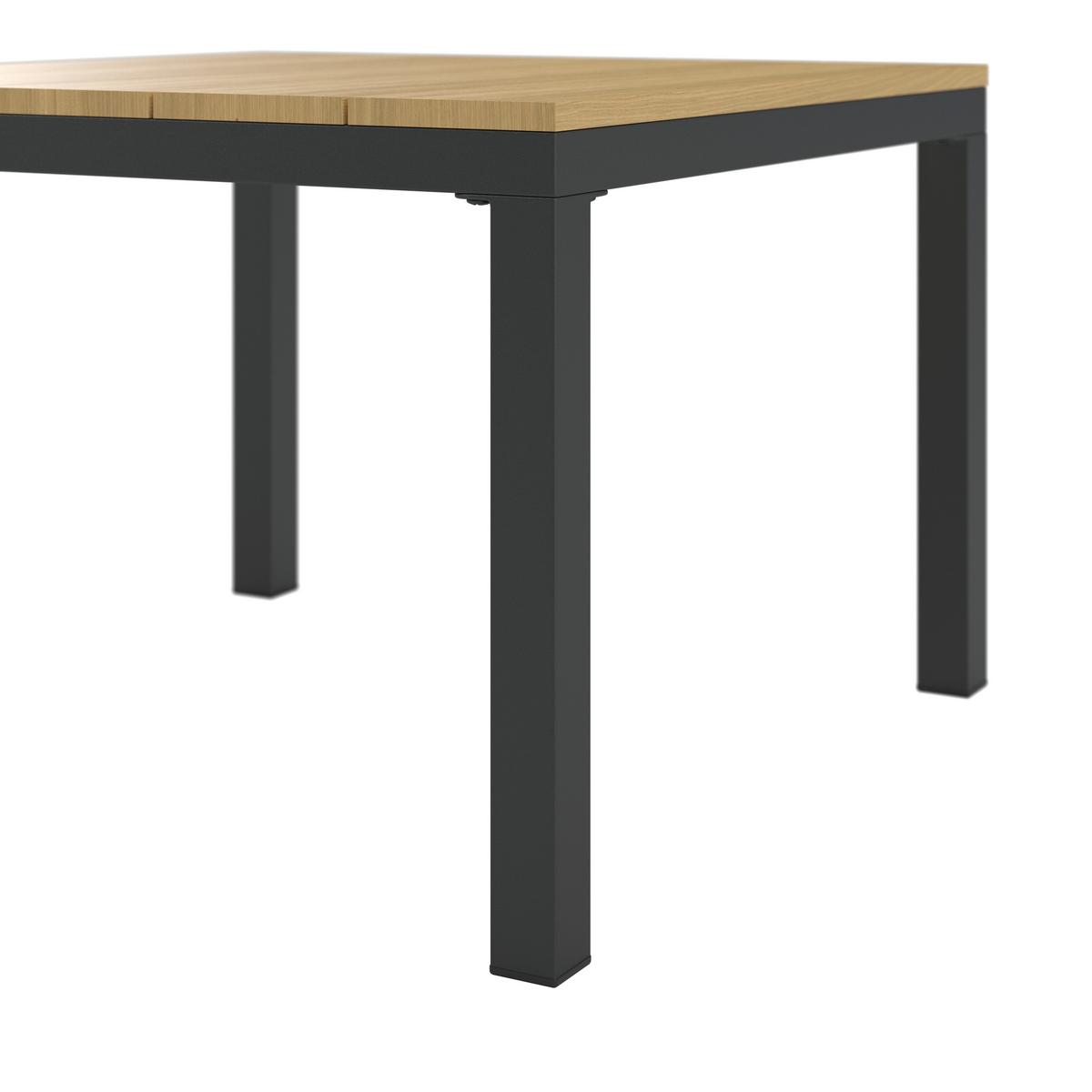 TERASOVÁ SEDACÍ SOUPRAVA ARIANNA - černá/krémová, Moderní, kov/textil (146/76/75cm) - Bessagi Garden