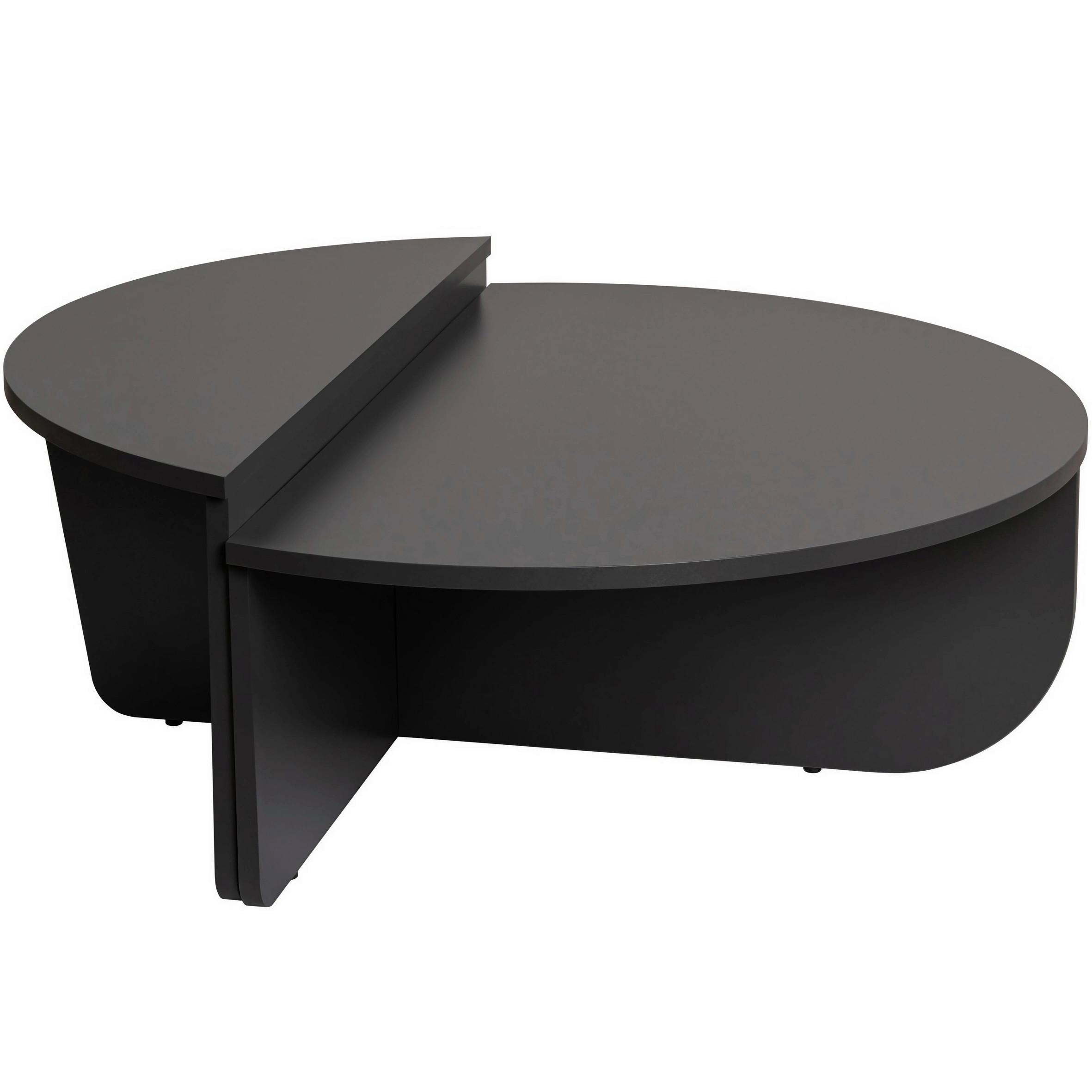 Couchtisch Orion Anthrazit L: 90cm - Anthrazit, Design, Holzwerkstoff (90/60/30cm) - MID.YOU