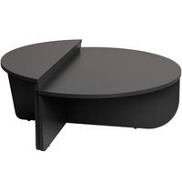Couchtisch Orion Anthrazit L: 90cm - Anthrazit, Design, Holzwerkstoff (90/60/30cm) - MID.YOU