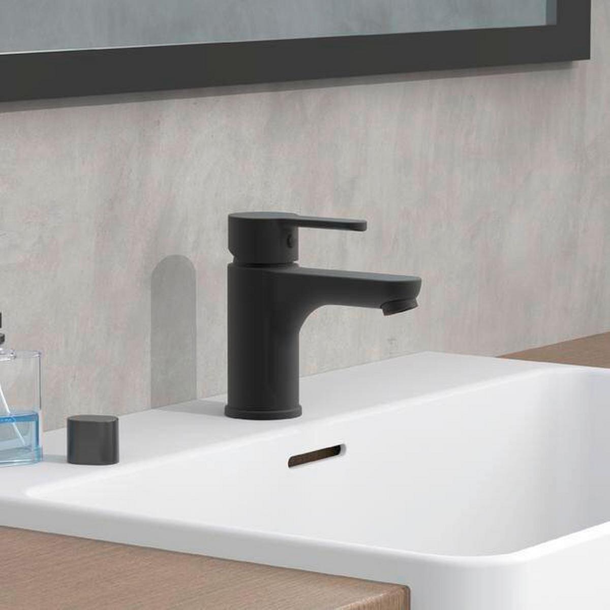 Fürdőszobai Csaptelep Denver 44106 - fekete, Konventionell, fém (5,0/13,0/14,5cm)