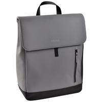 Wickelrucksack Oslo Mineral Dunkelgrau, B: 34 cm - Dunkelgrau/Hellgrau, KONVENTIONELL, Kunststoff (34/15/43cm) - Beaba