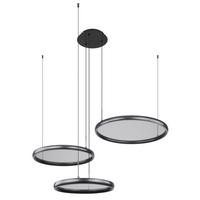 Led Függőlámpa 67186-60 Briggs - fekete/fehér, Design, műanyag/fém (103/83/150cm) - Globo