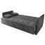 Schlafsofa Aron B: ca. 216 cm - Silberfarben/Grau, Trend, Holzwerkstoff/Textil (216/95/95cm) - Carryhome Schlafsofa Aron B: ca. 216 cm - Silberfarben/Grau, Trend, Holzwerkstoff/Textil (216/95/95cm) - Carryhome