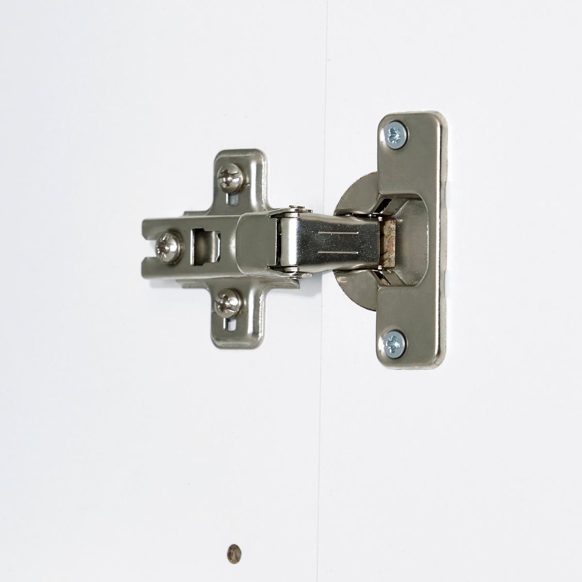 Kommode B: 90 cm Lucca, Weiß/Grau - Weiß, MODERN, Holzwerkstoff (90/88/44cm)