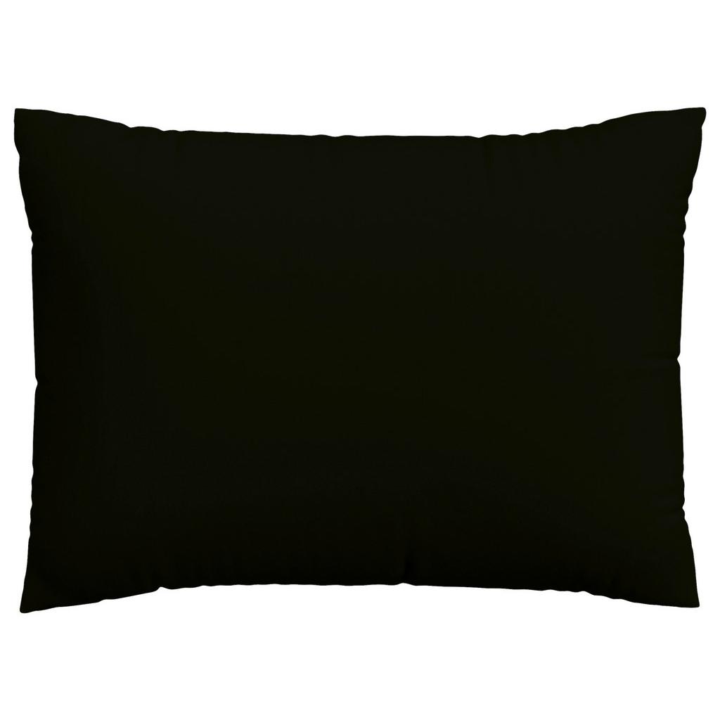 Kissenbezug Knitted 70x90 cm Jersey Schwarz