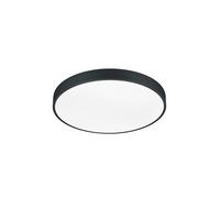 LED-Deckenleuchte 627415032 Waco - Schwarz/Weiß, Basics, Kunststoff/Metall (49,5/6,5cm) - Trio Leuchten