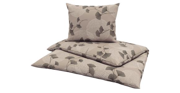 Bettwäsche 140x200 Cm Kamila Renforce, Taupe - Taupe, ROMANTIK / LANDHAUS, Textil - James Wood
