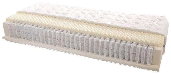 Táskarugós Matrac Exklusiv - Fehér, Textil (140/200cm) - Primatex