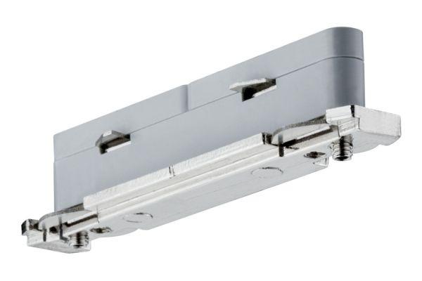 Schienensystem Urail Linien- Verbinder 95136 Silberfarben - Silberfarben, Basics, Metall (7/1,5/1,1cm) - Paulmann