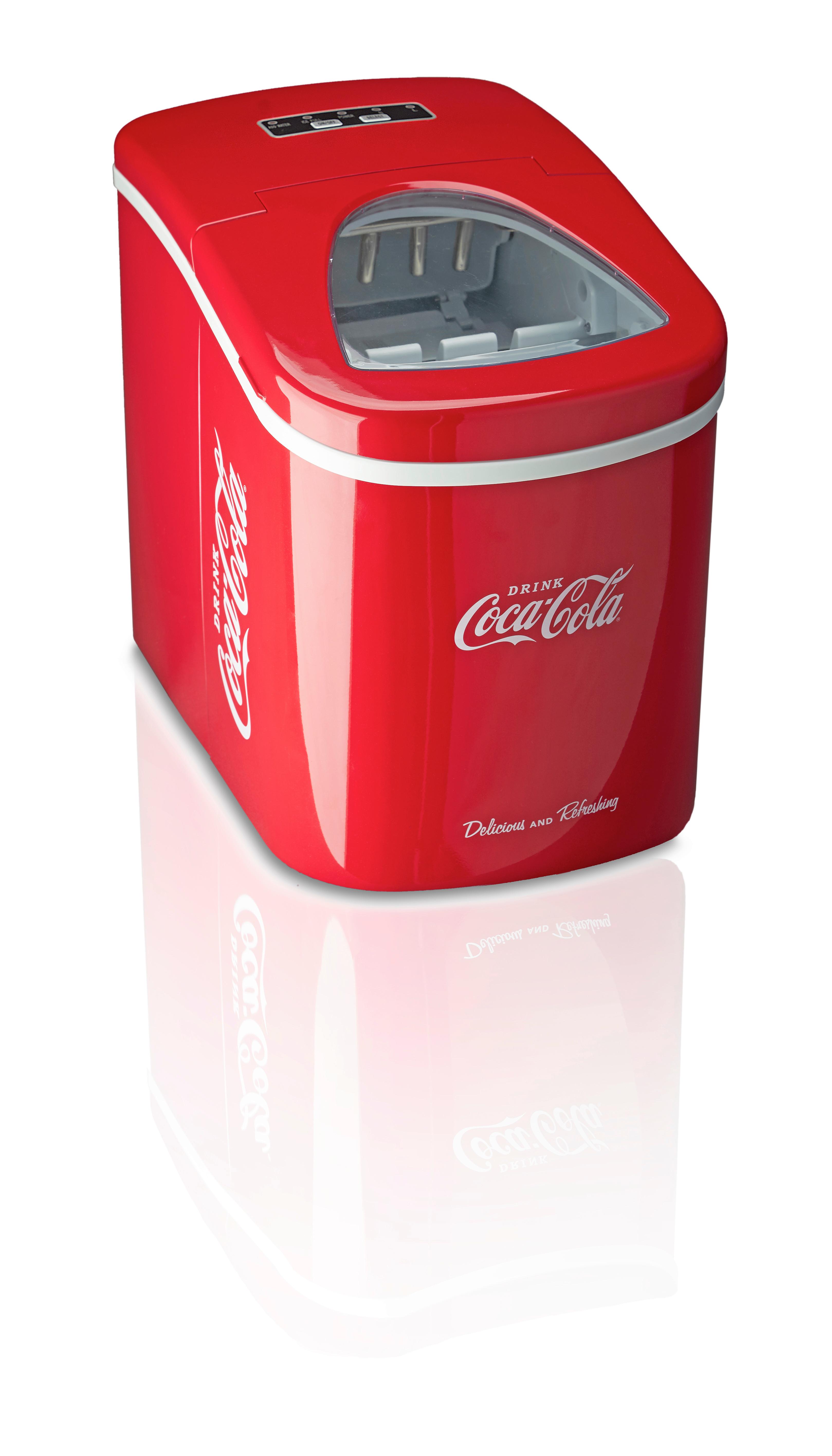 EISWÜRFELMASCHINE SEB-14CC - Rot/Weiß, Basics, Kunststoff (24.2/32.8/35.8cm)