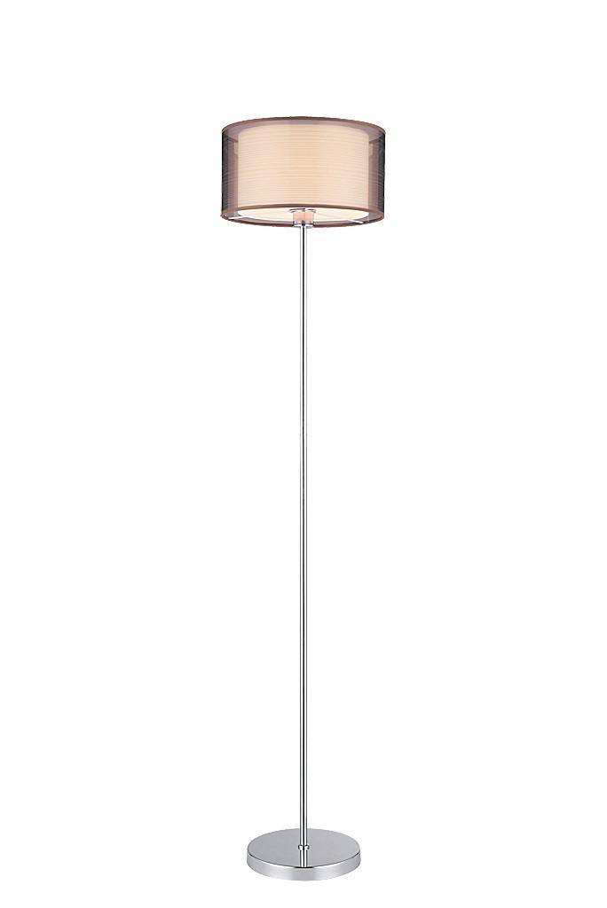 Állólámpa Anastasia - ezüstszínű, Basics, fém (157cm)