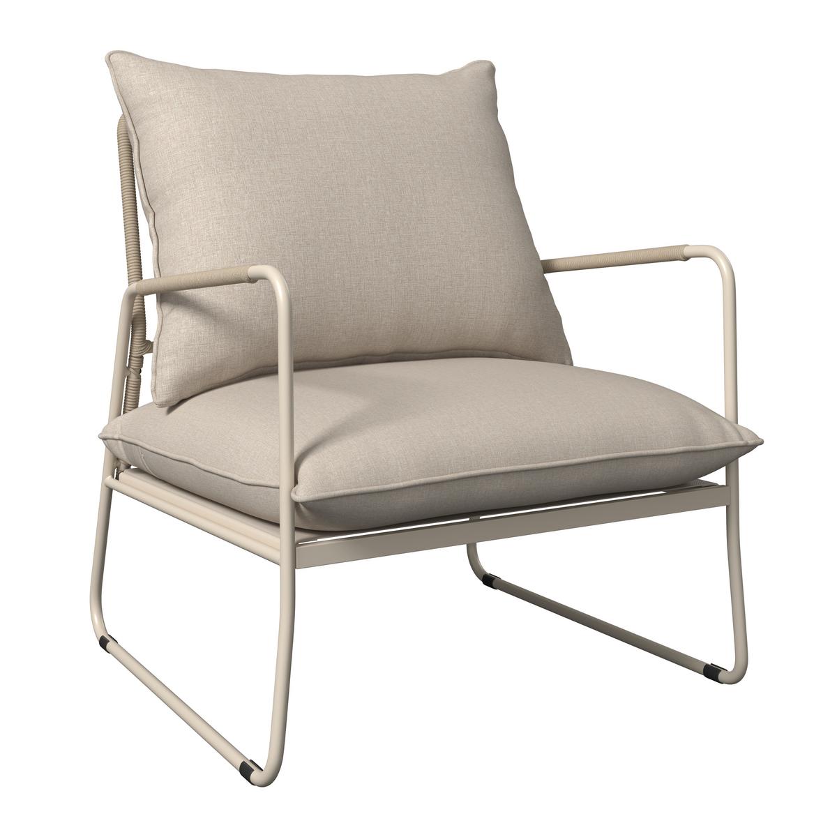 SADA NA BALKON MALE - béžová, Moderní, kov/textil (85,5/68/78,5cm)