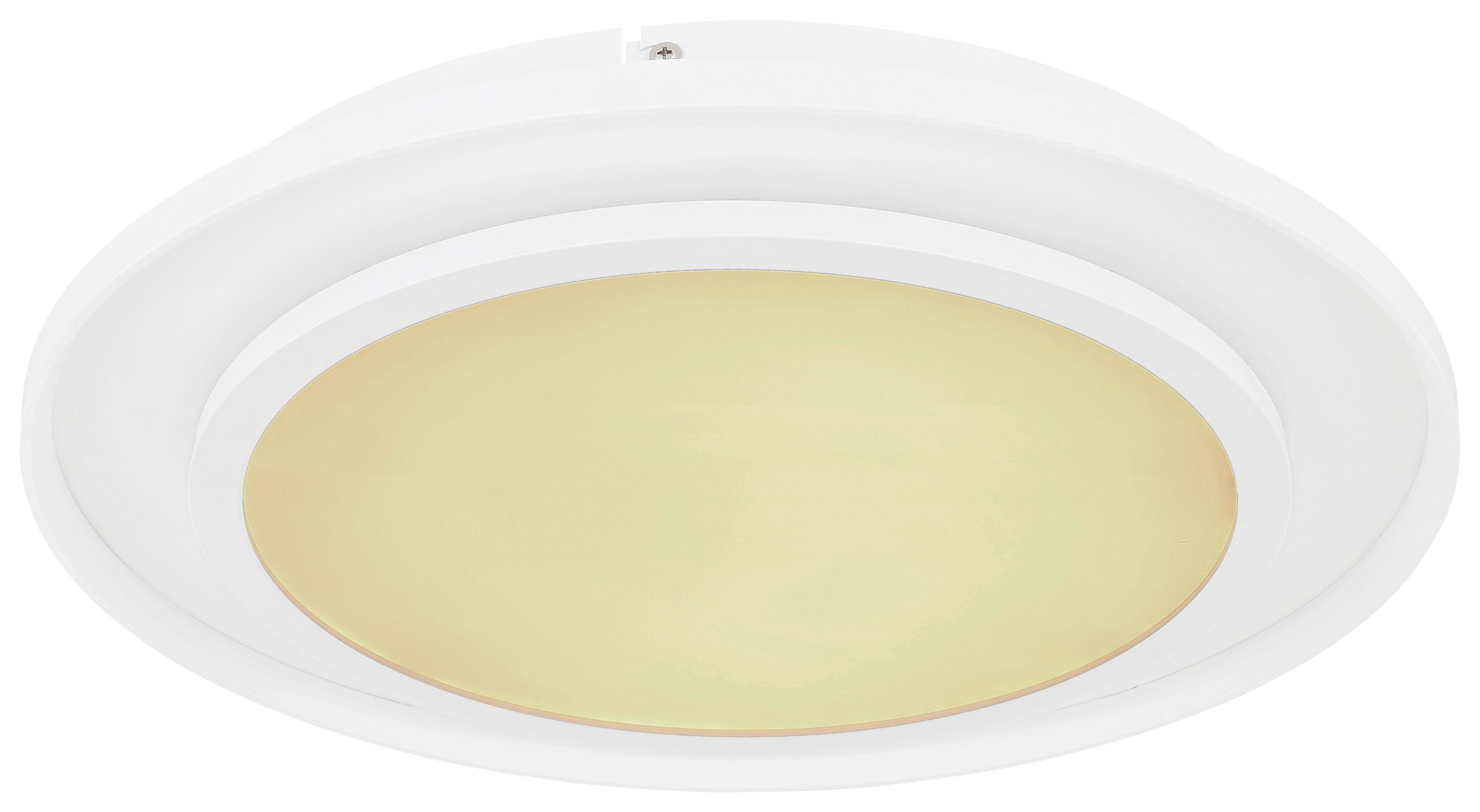 LED-Deckenleuchte Ø 45 cm mit Farbwechsler - Weiß, Basics, Kunststoff/Metall (45/6,3cm)