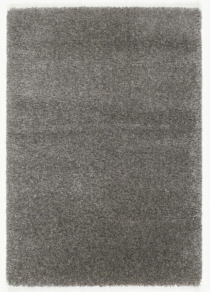 Hochflorteppich Fashion Shaggy Grau 160x230 cm - Grau, Basics, Textil (160/230cm) - Novel