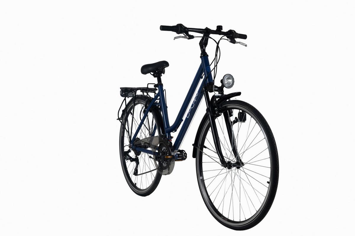 Trekkingrad 28 '' DaCapo Metropolis dunkelblau - Blau, Basics, Metall (25/140/60cm)