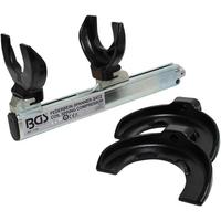 Federspanner-Satz 1134 - Silberfarben/Schwarz, Basics (54,5/22,9/7,5cm)